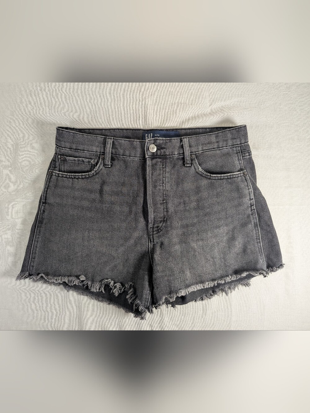 GAP Charcoal Gray Cutoff Shorts
